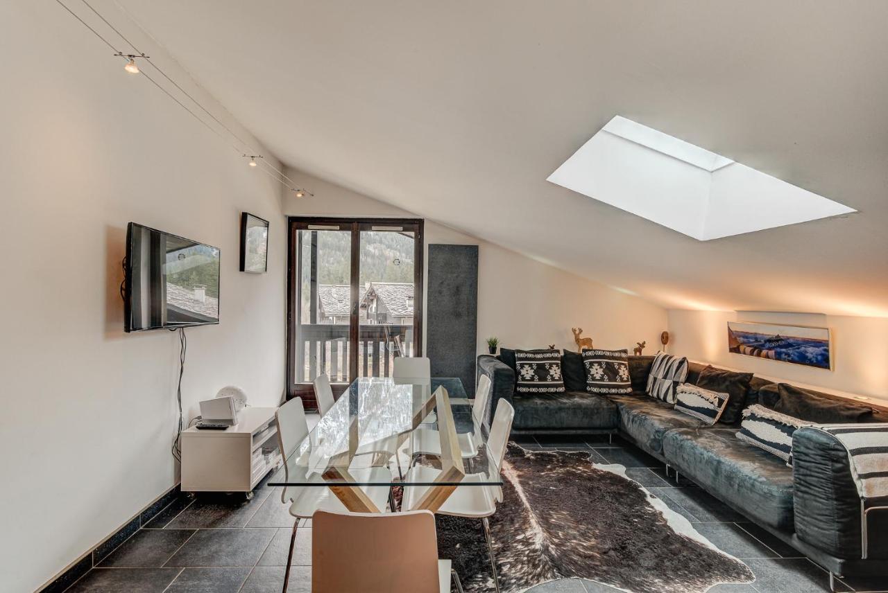 Apartment Les Drus - Alpes Travel - Chamonix - Sleeps 6 Exterior foto